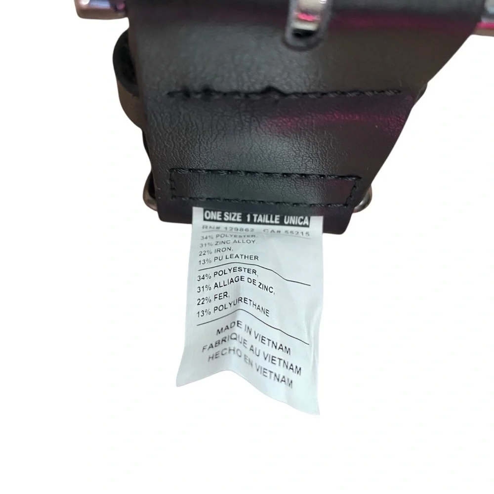 Nike Youth Black Athletic Belt Adjustable One Size